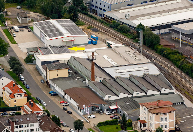 Reichenbach Wirkstoffe, Einbeck - Neubau Hofüberdachung